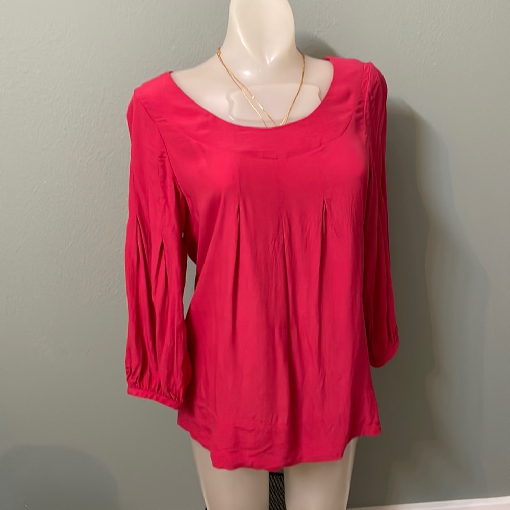 Banana Republic Hot Pink Shirt